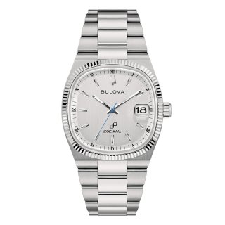 Bulova - Super Seville 38Mm - Acciaio - Quadrante Bianco