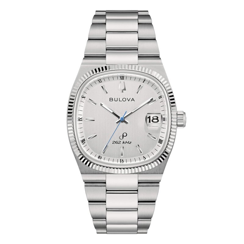 Bulova - Super Seville 38Mm - Acciaio - Quadrante Bianco