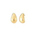 Luca Barra - Orecchini Donna Goccia - Acciaio Ip Gold - 12X20 Mm
