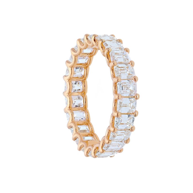 Songa Antonio - Anello Eternity - Oro Rosa - Diamanti G/H Si