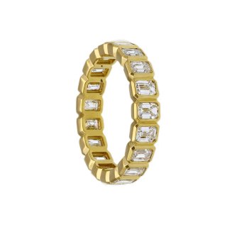 Songa Antonio - Anello Eternity - Oro Giallo - Diamanti