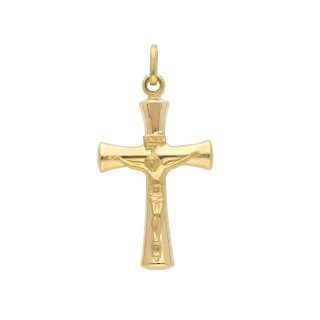 Songa Antonio - Croce Con Cristo - Oro Giallo - 9 Carati