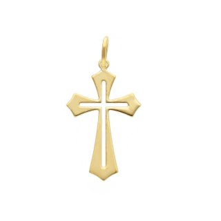 Songa Antonio - Croce Pendente - Oro Giallo - 9 Carati