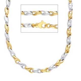 Songa Antonio - Catena Girocollo - Oro Giallo - Oro Bianco
