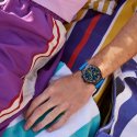 Swatch - Moments In Blue - Cronografo - Quadrante Nero