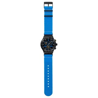 Swatch - Moments In Blue - Cronografo - Quadrante Nero