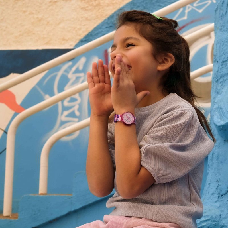Flik Flak - Time To Roar - Bambini - Rosa Trasparente