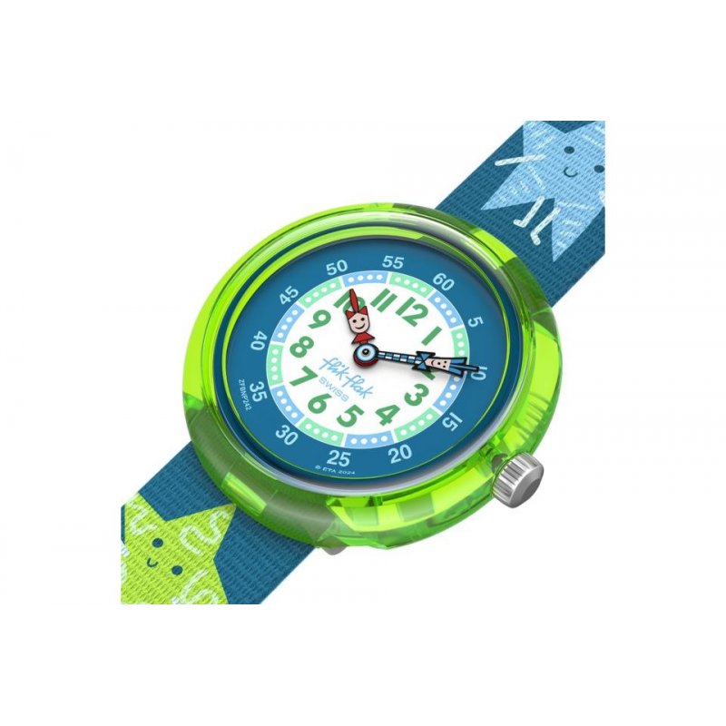 Flik Flak - Starry Glow Bambini - Verde - Materiale Biologico