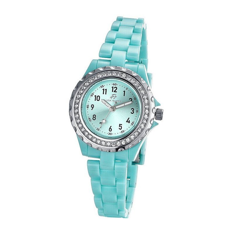Luca Barra - Orologio In Policarbonato Azzurro - Moderno - Leggero