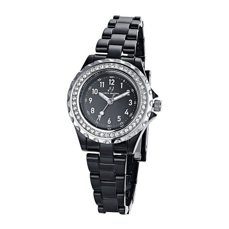 Luca Barra - Orologio Policarbonato Nero - Quadrante Nero - Uomo