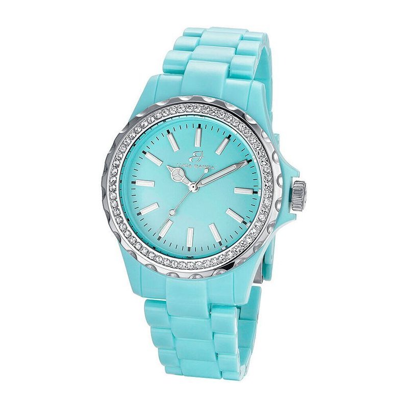 Luca Barra - Orologio In Policarbonato Azzurro - Moderno - Leggero