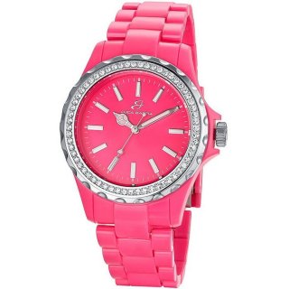 Luca Barra - Orologio In Policarbonato Fucsia - Donna - Moderno
