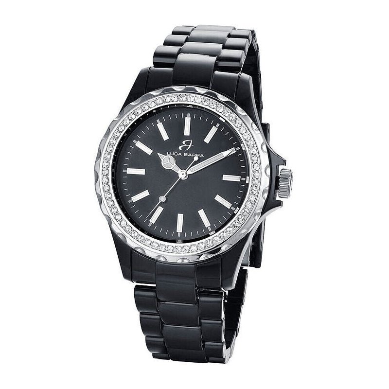 Luca Barra - Orologio Policarbonato Nero - Moderno - Resistente