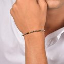 Luca Barra - Bracciale Uomo - Acciaio - Occhio Di Tigre