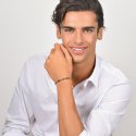 Luca Barra - Bracciale Uomo - Acciaio - Occhio Di Tigre