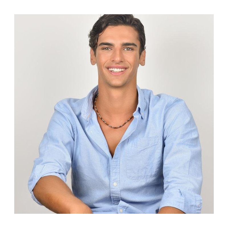 Luca Barra - Collana Uomo Acciaio - Pietre Occhio Di Tigre
