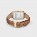 Cluse - Fluette Watch Leather - Pelle - Bianco Sabbia - Oro