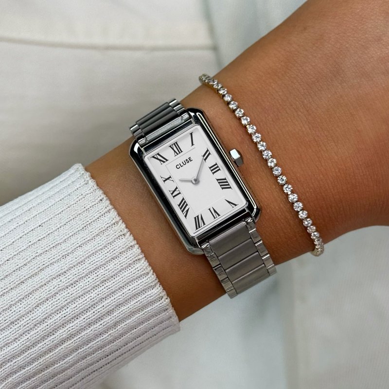 Cluse - Belisenna Watch - Acciaio Inossidabile - Quadrante Bianco