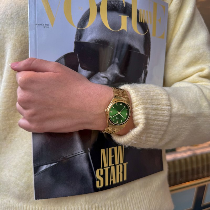 Cluse - Retro 70'S Watch - Acciaio Inossidabile - Verde