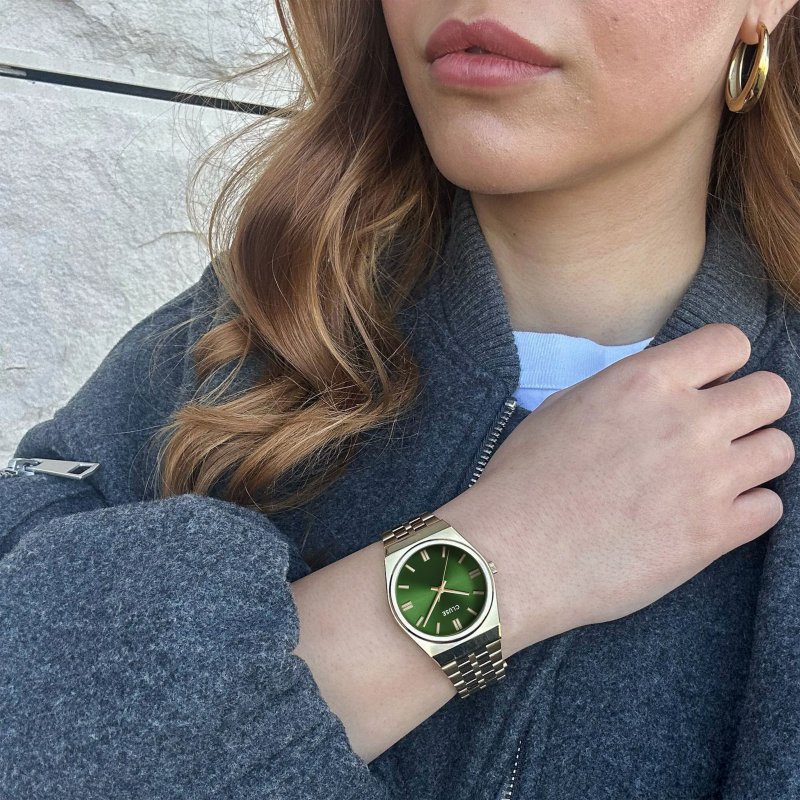 Cluse - Retro 70'S Watch - Acciaio Inossidabile - Verde