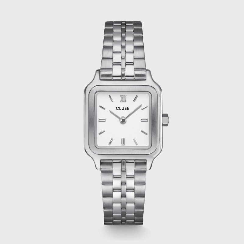 Cluse - Gracieuse Petite - Acciaio Inox - Quadrante Bianco