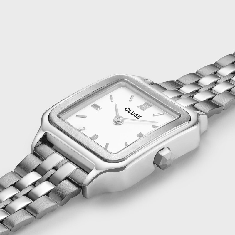 Cluse - Gracieuse Petite - Acciaio Inox - Quadrante Bianco