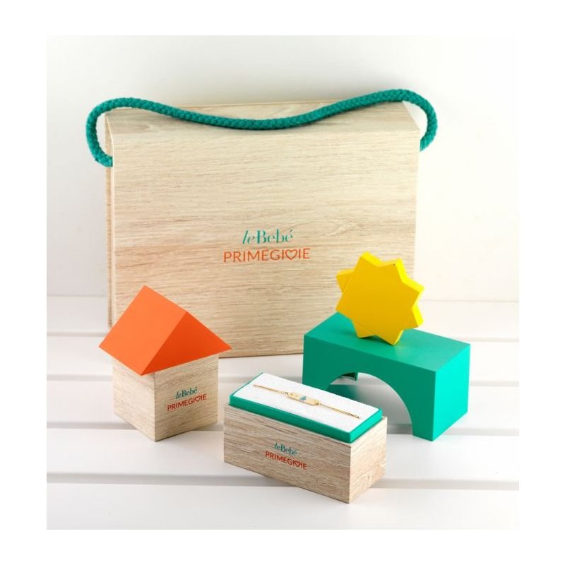 Le Bebè - Orecchini Toys Fiocco - Oro Giallo - Smaltato