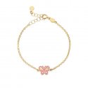 Le Bebe' - Bracciale Lucciole - Oro Giallo - Farfallina - Diamante