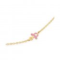 Le Bebe' - Bracciale Lucciole - Oro Giallo - Diamante