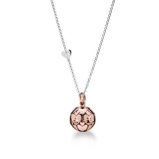 Le Bebé - Collana Suonamore - Argento - Placcato Oro Rosa
