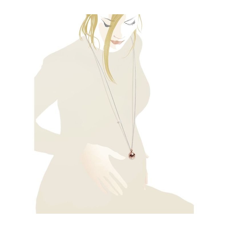 Le Bebé - Collana Suonamore - Argento - Placcato Oro Rosa