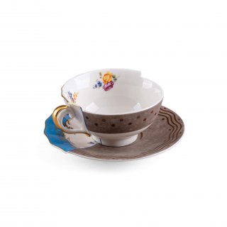 Seletti - Hybrid Tea Cup Kerma - Ceramica Decorata - Tazza Da Tè