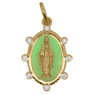 Charm Madonna Green