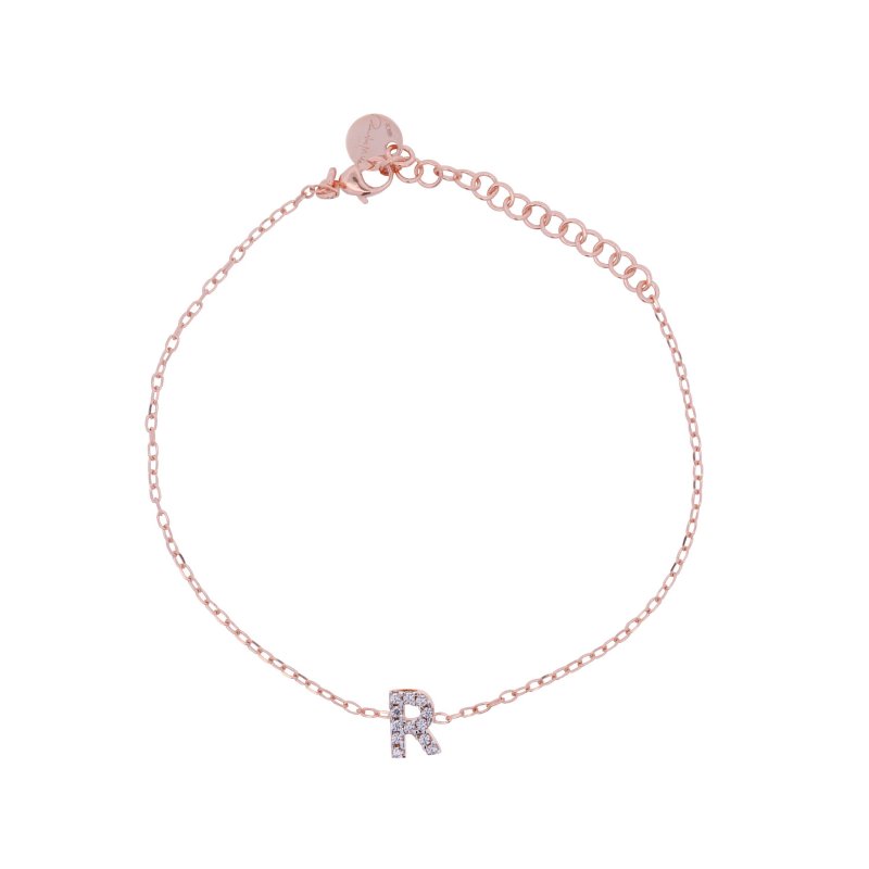 Rue Des Mille - Braccialetto Catena - Argento 925 - Zirconi