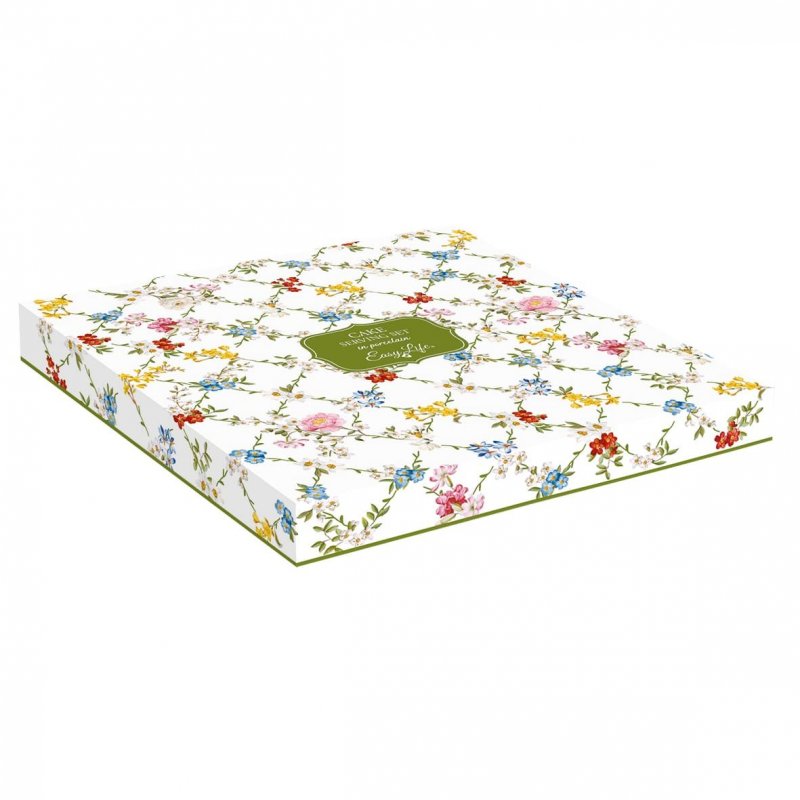 Easy Life - Piatto Torta Garden Dreams - Porcellana - Motivi Floreali