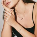 Laura Pjewels - Collana Goccia Tanzanite - Argento 925 - Oro 18Kt