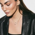 Laura Pjewels - Collana Navette Rodolite - Argento 925 - Oro 18Kt