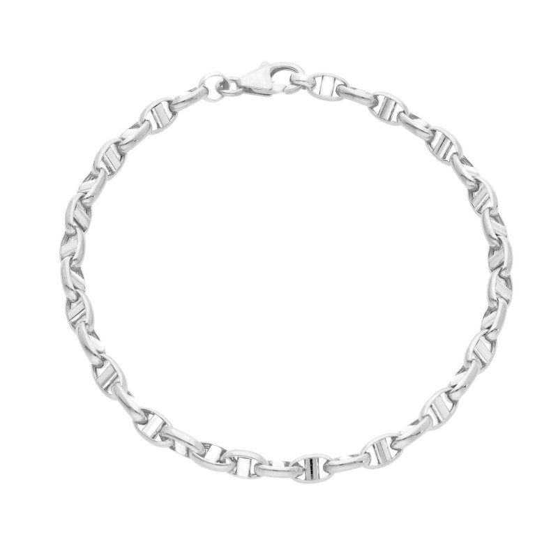 Songa Antonio - Bracciale A Catena - Oro Bianco - 18 Ct