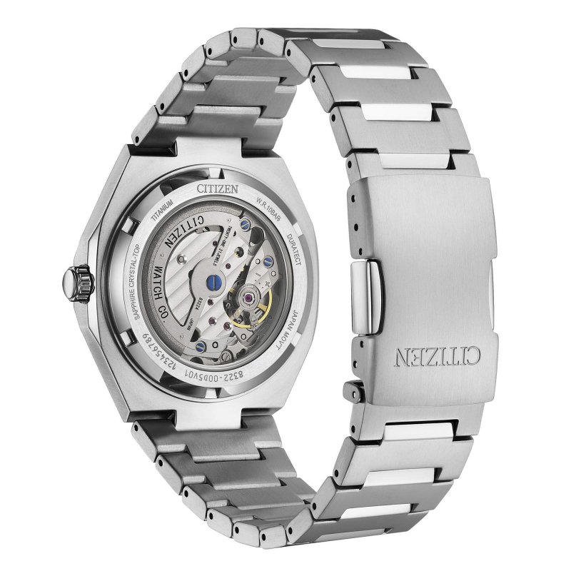 Citizen - Zenshin 60 Meccanico - Titanio - Quadrante Blu