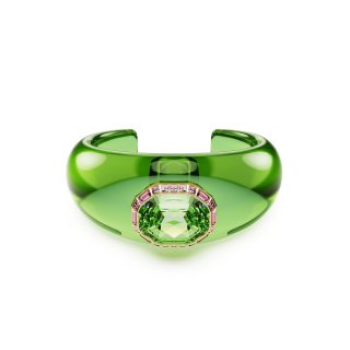 Swarovski - Bracciale Dulcis - Verde - Cristallo Ottagonale