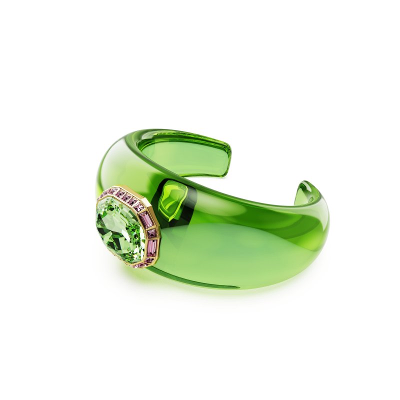 Swarovski - Bracciale Dulcis - Verde - Cristallo Ottagonale