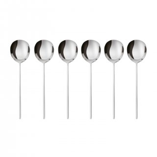 Sambonet - Set 6 Cucchiai Gourmet - Acciaio Inox Lucido
