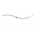 Nanan - Bracciale Argento 925 - Pallini - Orsetto Azzurro