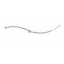 Nanan - Bracciale Argento 925 Con Pallini - Orsetto Rosa