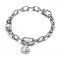 Charm Mini Medallion Onde da incidere Pandora ME