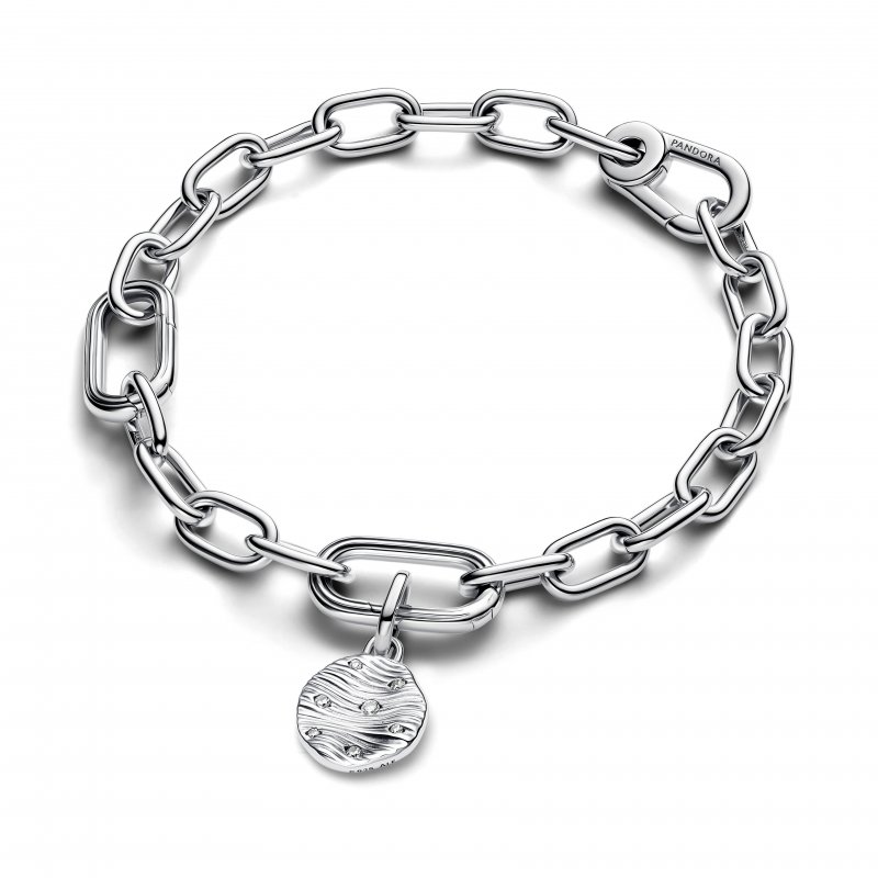 Charm Mini Medallion Onde da incidere Pandora ME