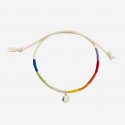 Dodo - Bracciale Lgbtqia+ Argento 925 - Smalto Multicolor
