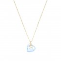 Maman Et Sophie - Girocollo Battito Cuore - Oro 18Kt - Quarzo