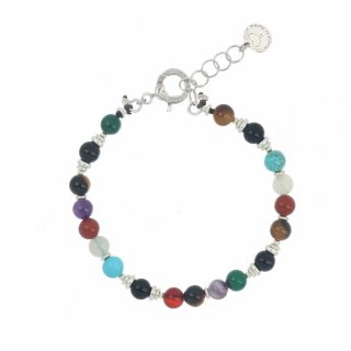 Maman Et Sophie - Bracciale Tancredi - Argento - Pietre Multicolor