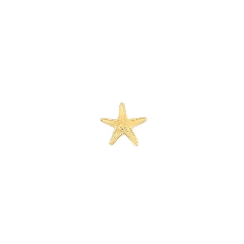Maman Et Sophie - Orecchino Stella Marina - Argento 925 - Oro Giallo